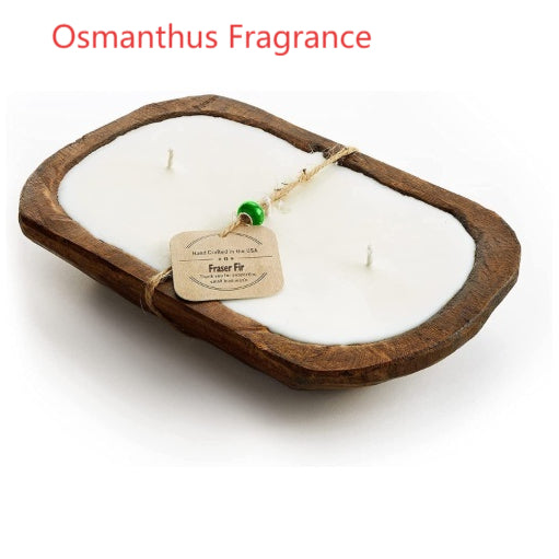 Wooden Bowl Scented Candle, photo 7
