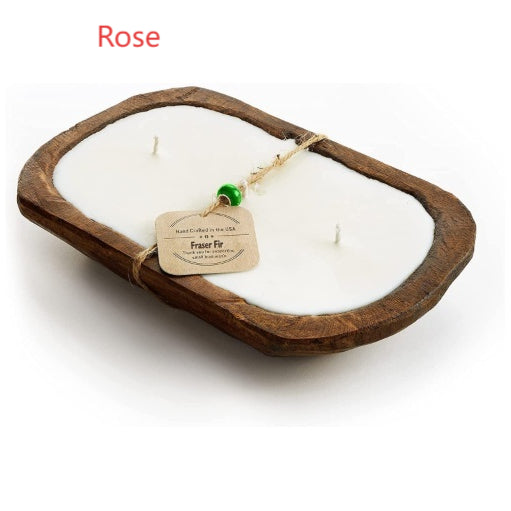 Wooden Bowl Scented Candle, photo 9