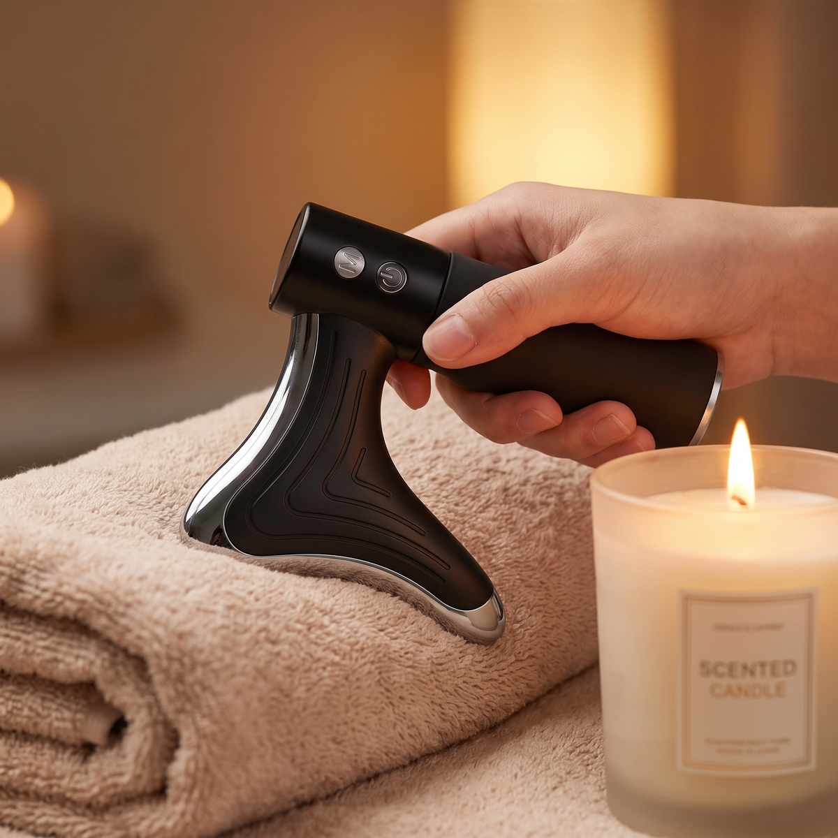 Heated Electric Gua Sha Scraper, detail