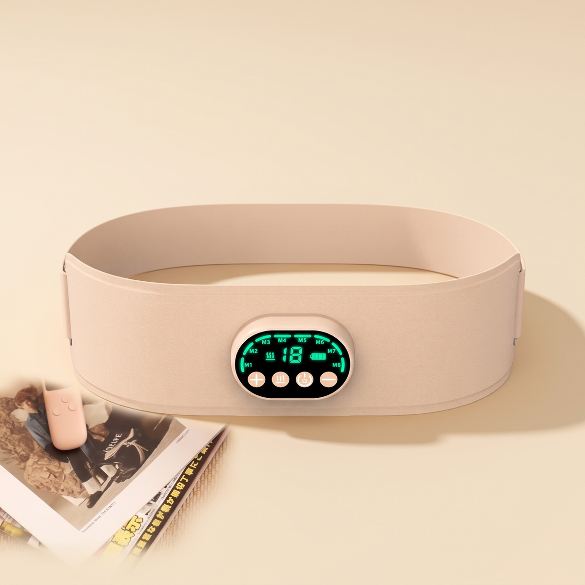Heating Pad Belt with Pulse Massage