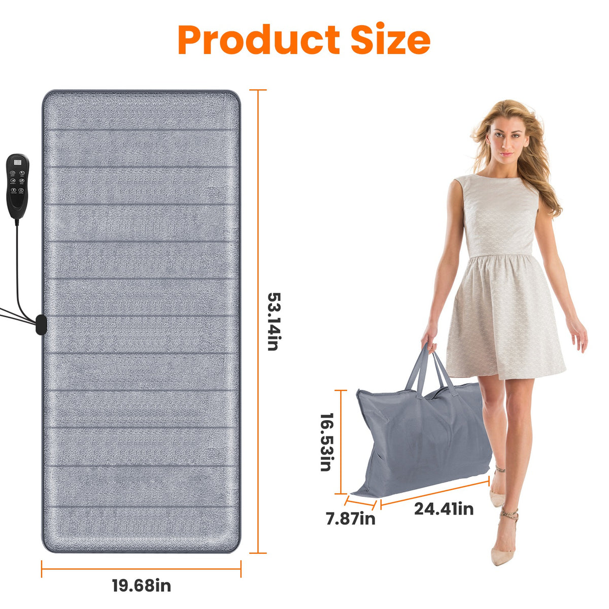 Heated Full Body Massage Mat, photo 9