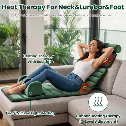 Full Body Massage Mat with Neck & Foot Massagers, photo 8