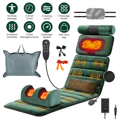 Full Body Massage Mat with Neck & Foot Massagers, photo 1