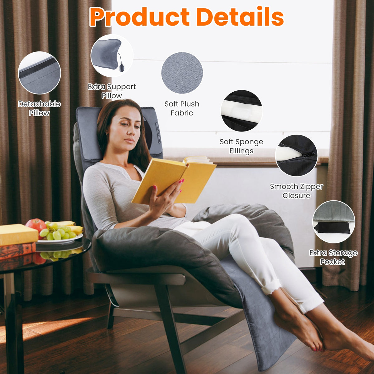Heated Full Body Massage Mat, photo 4