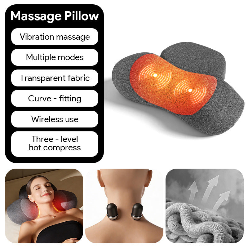 Heated Vibrating Neck Pillow, photo 9
