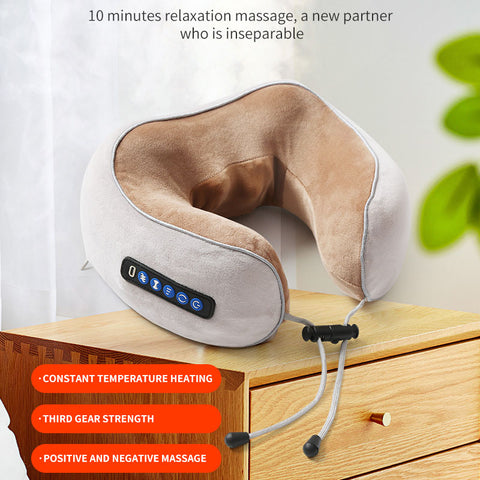 U-shaped Neck Massage Pillow