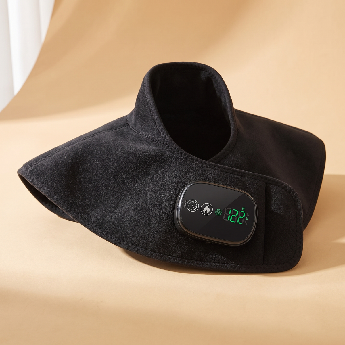 Heated shawl with controller
