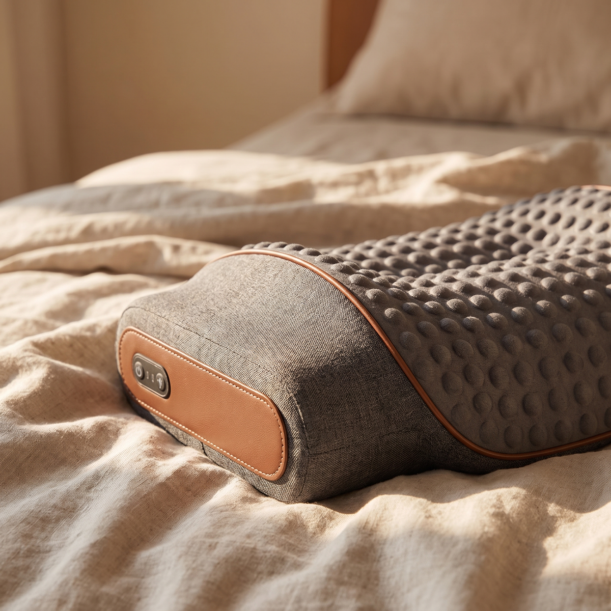 Heated Airbag Neck Pillow with Massage, detail