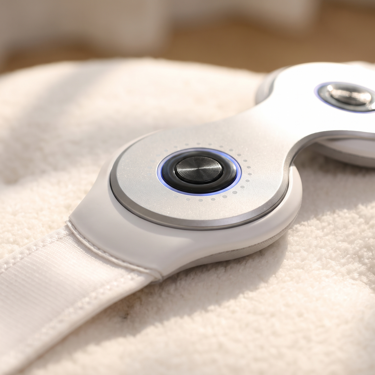 Heated Lumbar Massage Belt, detail