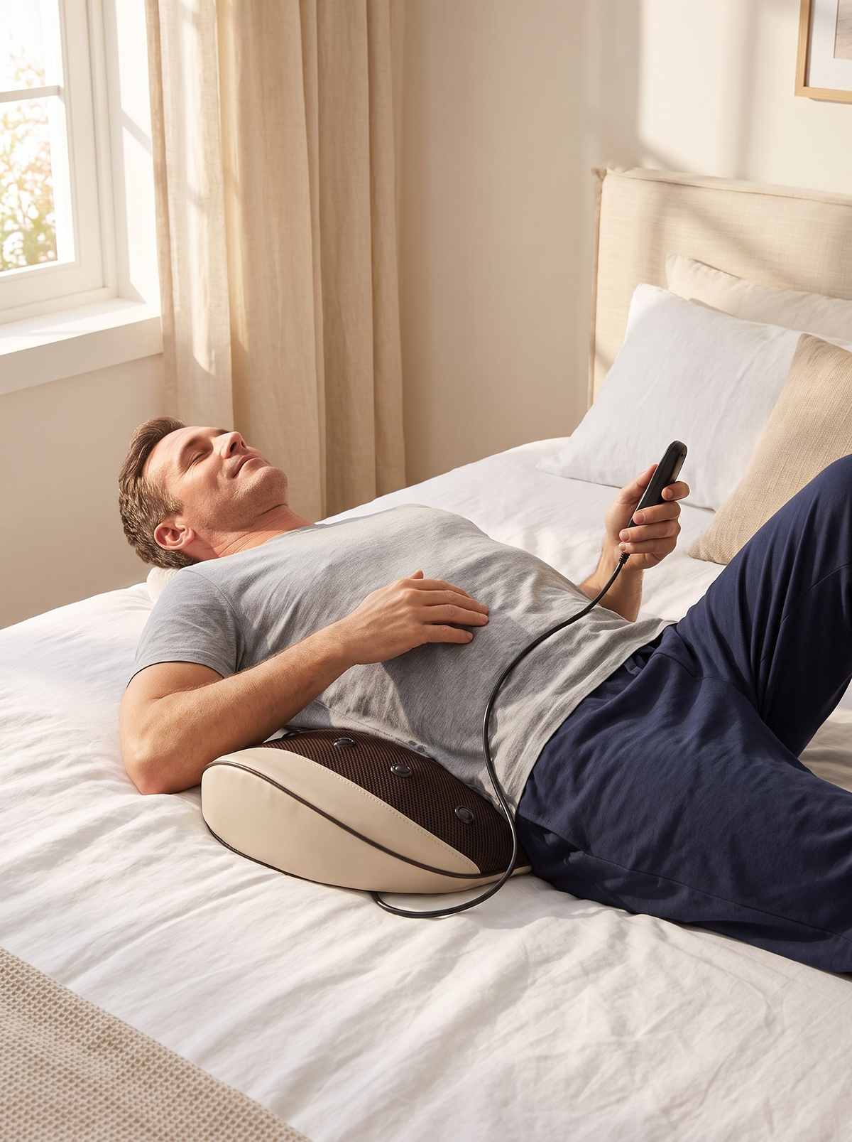 Heated Lumbar Support Massager lifestyle